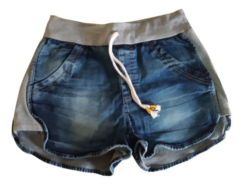 shorts jeans moletom feminino