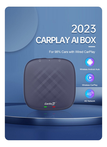 Sistema Coche Carlinkit Carplay Ai Box Android 8+128 G