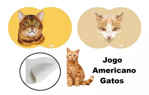 Jogo Americano Pet / Gatos