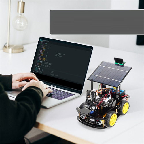 Kit De Coche Robot Programable Para Arduino Profesional Esp3