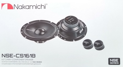 Set Componente De 2 Vías. Nakamichi. Nse-cs1618. 30w Rms.