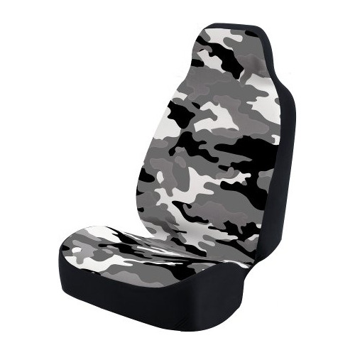 Usca039 - Funda De Asiento Camo   Print Universal 50/50...