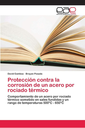 Libro: Protección Contra La Corrosión De Un Acero Por Rociad