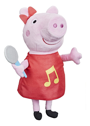 Peppa Pig Toys Oink-along Peppa, Singing Plush Doll, Prescho