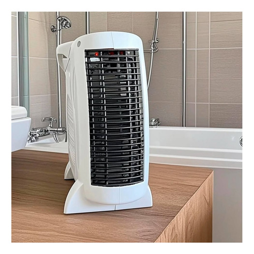 Calefactor Eléctrico Delhi Horizontal Y Vertical Frio Calor Blanco