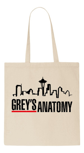 Tote Bag - Grey's Anatomy - Seattle - 42x38 Cm