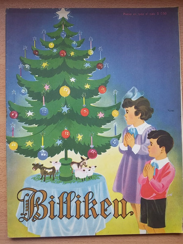 Revista Billiken 1566 Lamina Portal Belen 19 Diciembre 1949