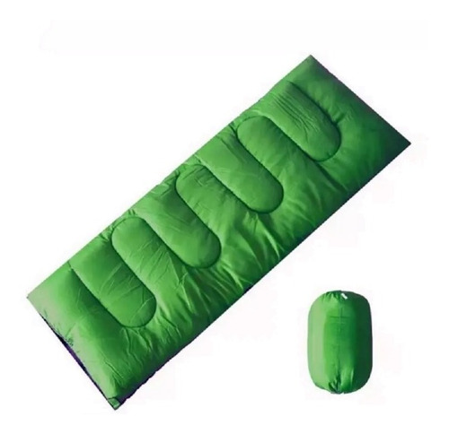 Bolsa De Dormir Verde Super Liviana Hasta 5ºc 175cmx75cm 