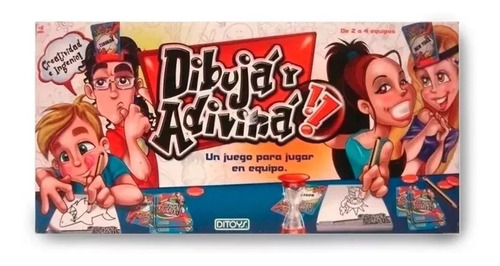 Dibuja Y Adivina Juego De Mesa Ditoys - Sharif Express