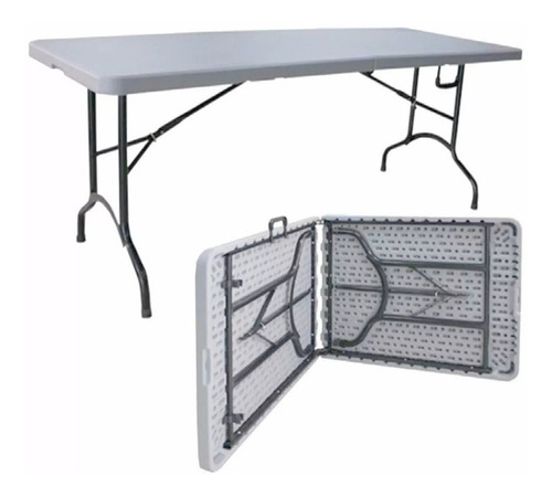 Mesa Plegable Tipo Maleta 152cm X 74cm Multiuso Camping