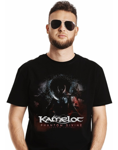 Polera Kamelot Phantom Divine Metal Impresión Directa