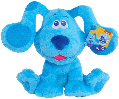 Imagen 1 de 6 de Peluche De Perro Blue Clues & You! 16 Cm - Just Play