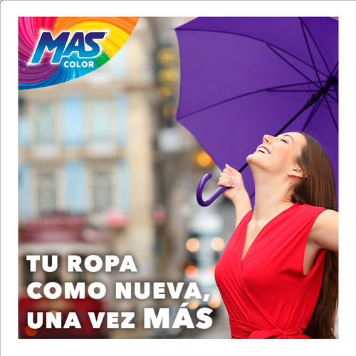 Detergente Líquido Mas Color 4.65lt