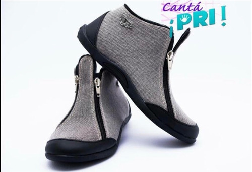 Imagen 5 de 8 de Zapatillas Te Para Tres De Diseño Con Cierre Envio Todo Pais