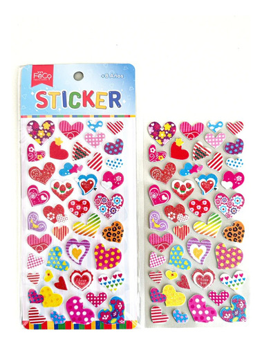 Stickers Infantil 12 Unidades