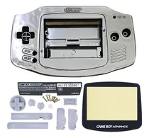 Comprar Carcasa Para Game Boy Advance (gba) Color Plateado Brillante