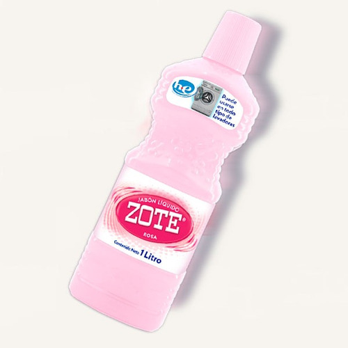 Detergente Zote Rosa 1 Lt 12 Pzas