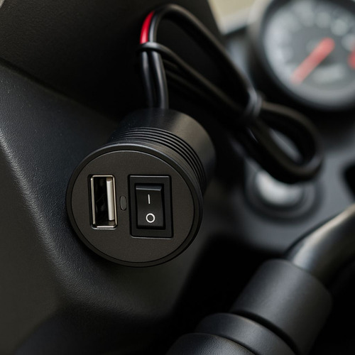 Toma Corriente Usb Tipo A Spektor 12v Para Moto
