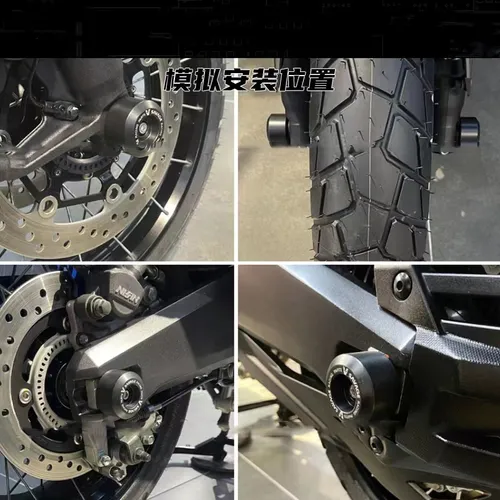 Deslizadores De Eje De Rueda Para Yamaha Fz-09 Mt-09 Tracer