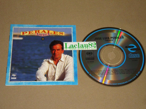 Jose Luis Perales America 1991 Sony Discos Cd Usa