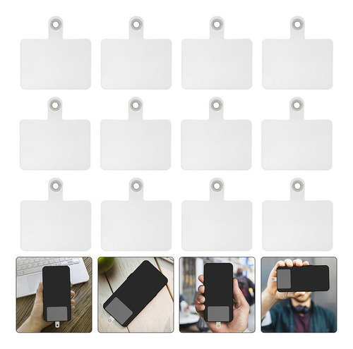 . Cordão Para Porta-cartão De Celular, 12 Peças
