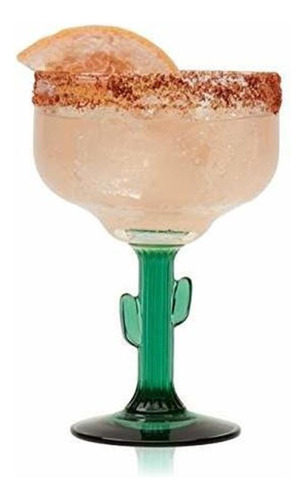 Libbey Cactus Margarita Vasos, Juego De 4