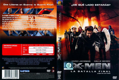 X-men La Batalla Final ( The Last Stand) - Dvd Original.