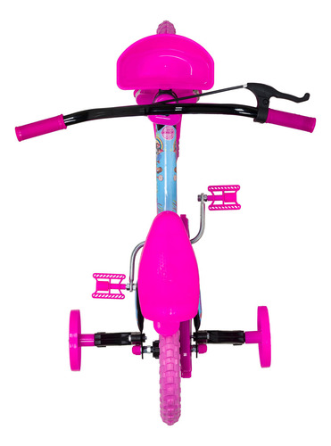 Bicicleta Infantil Menina Roda Treinamento Aro 12 Vicky Pp