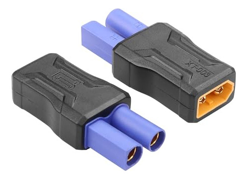 Adaptadores Xt60 A Ec5 - Pack 2 Unidades Para Drones