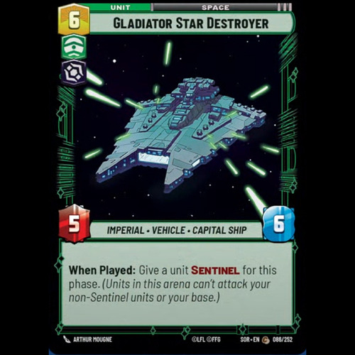 Star Wars: Sor - 086/268 - Gladiator Star Destroyer