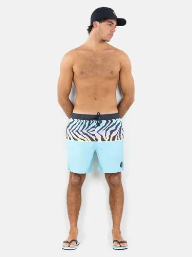 Traje De Baño Sharky Multicolor Hombre Maui And Sons