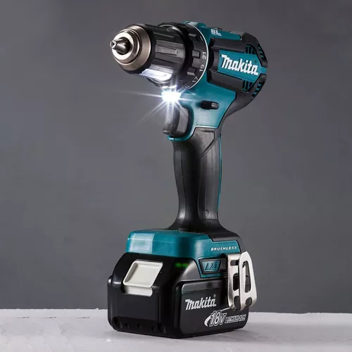 Taladro atornillador a batería 18v Makita DDF485Z con motor BL sin