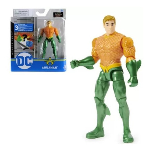 Figura Coleccion  Aquaman Muñeco Dc Rey Del Agua 