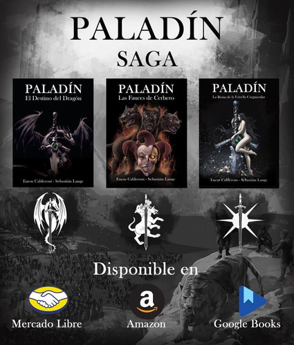 Paladín Saga Libros 1, 2 Y 3