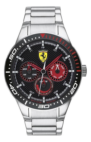 Reloj Ferrari Caballero Color Plateado 0830589 - S007