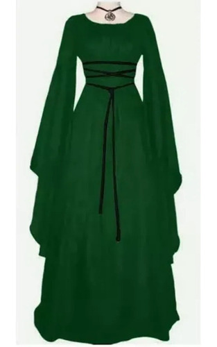 Vestido Vintage Para Mujeres Vestido Medieval De Halloween