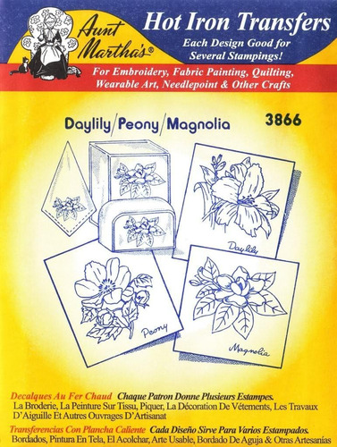 Daylily Peony Magnolia Tia Martha Caliente Del Hierro Trans