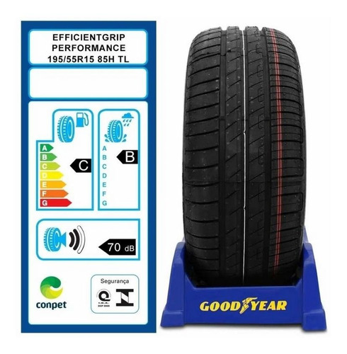 Kit 4 Pneus Goodyear 195/55r15 Efficientgrip Performance 85h