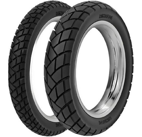 Par Pneu 130/80-17 E 90/90-19 R34 Rinaldi Bros Crosser 150