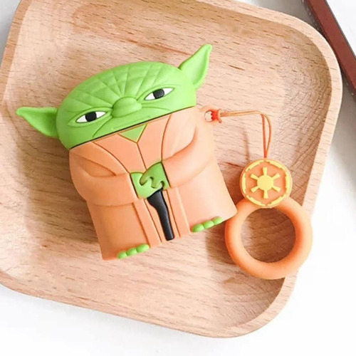 Funda Auriculares AirPods Bluetooth Protector Yoda Star Wars