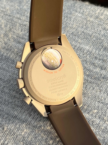 Reloj Omega X Swatch Lunar Moonwatch Chronograph Saturno