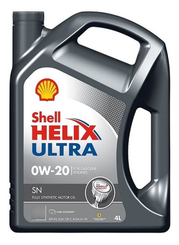 Aceite Sintético Garrafa 4l Shell Helix 0w20 Hx8 