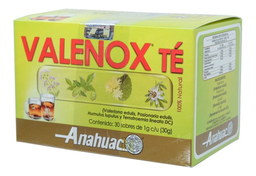 Te Valenox (30 Sobres) Anahuac