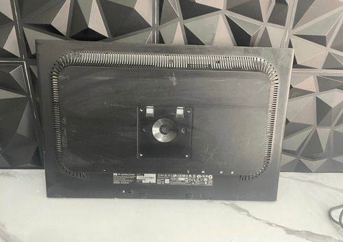 2 Monitores Hp 24 Pulgadas Sin Base Entrada Vga Grado B Gris (Reacondicionado)