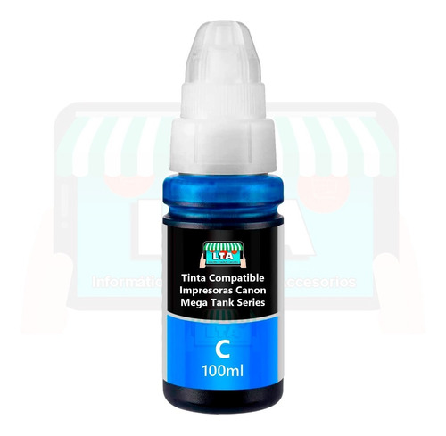 Imagen 4 de 6 de Pack 4 Botellas Tinta Compatible Para Impresora Canon G1110