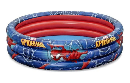 Piscina Inflable Para Niños Spiderman 122x30cm