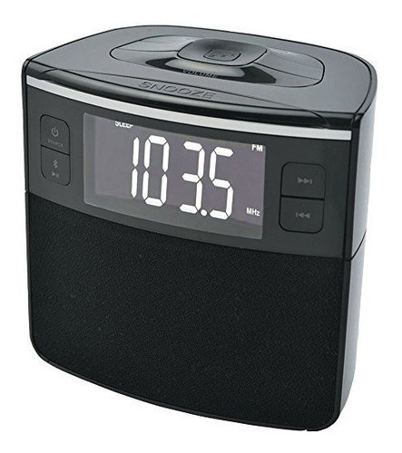 Sylvania Scr1986bt-as Radio Reloj Con Bluetooth Con Reloj De