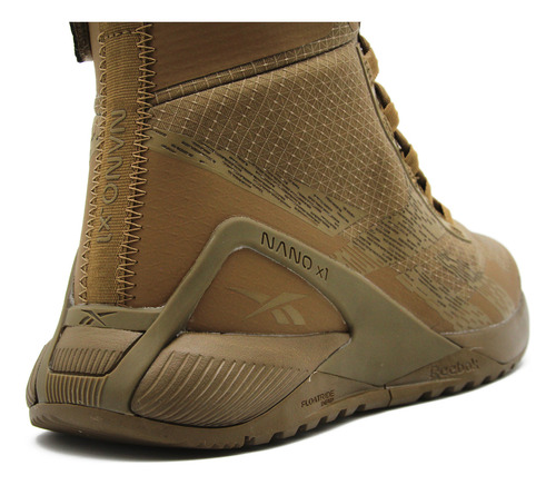 Botas Tacticas Reebok Originales Hombre Cafe Camel Nano X1 Cafe Camel 28 Mx