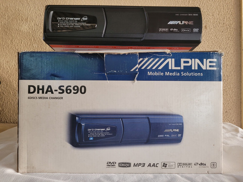 Disqueteira De Dvd Alpine Dva-s690 Nova (Usado)