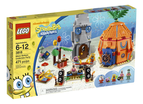 Set De Fiesta Lego De Bob Esponja